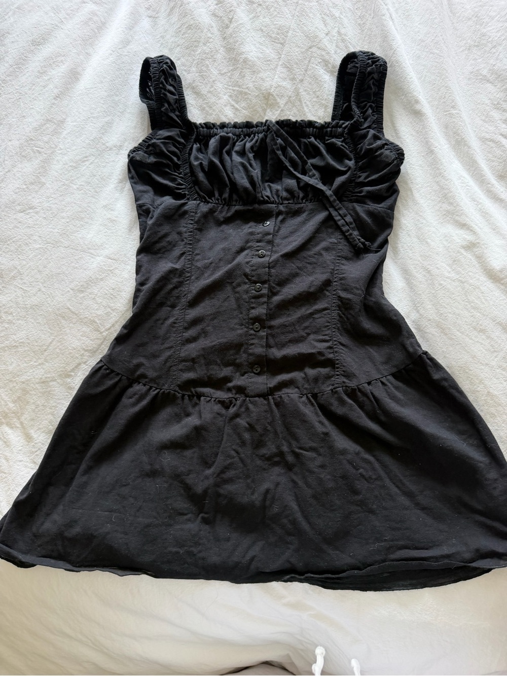 Christa Ruffle Mini Dress - Picture 5 of 6